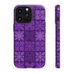 Purple Hawaiian Quilt Standard