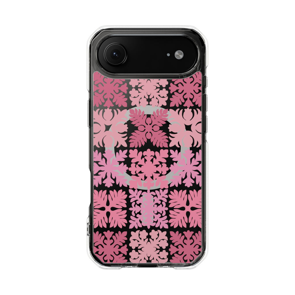 Clear Pink Hawaiian Quilt MagSafe