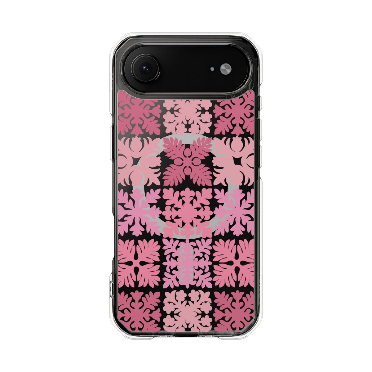 Clear Pink Hawaiian Quilt MagSafe