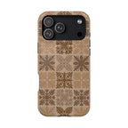 Light Brown Hawaiian Quilt MagSafe