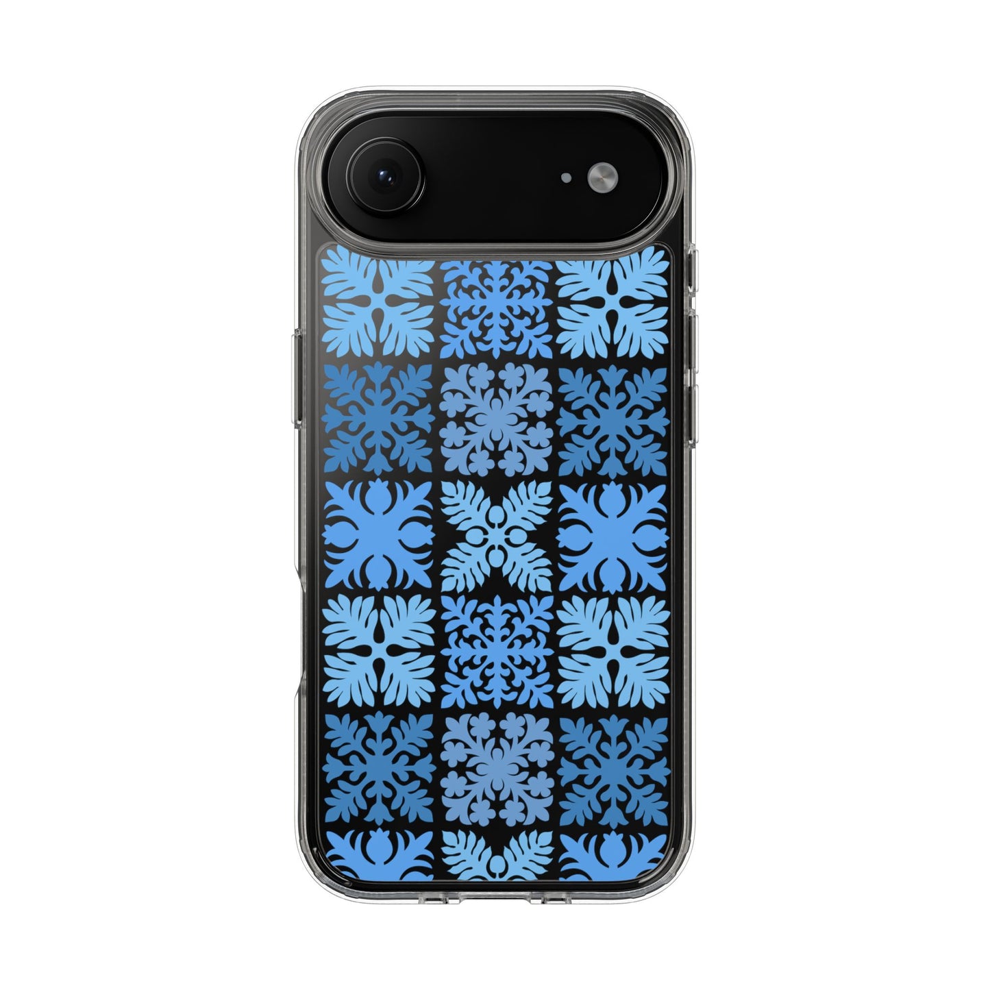 Clear Blue Hawaiian Quilt Standard