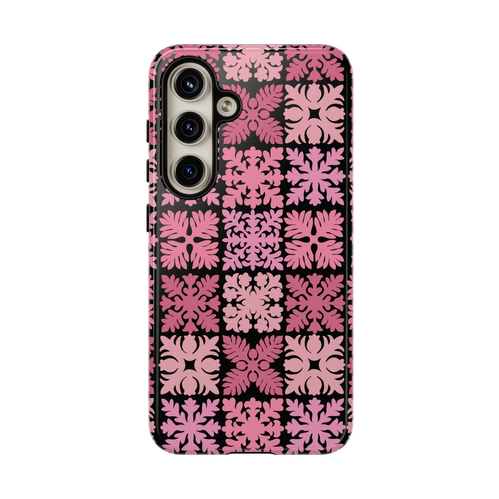 Black Hawaiian Quilt Standard - Samsung Galaxy