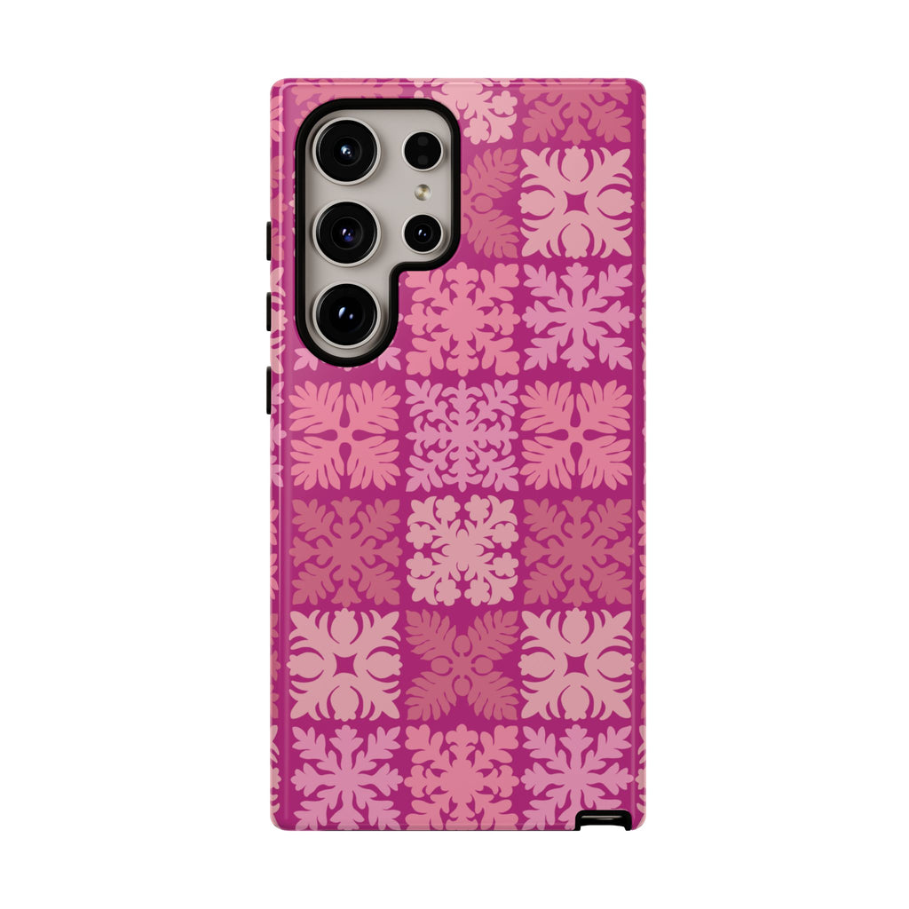 Pink Hawaiian Quilt Standard - Samsung Galaxy