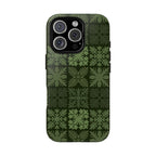 Green Hawaiian Quilt Standard