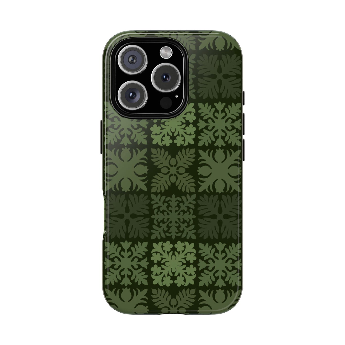 Green Hawaiian Quilt Standard