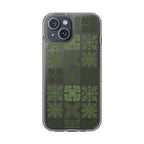Clear Green Hawaiian Quilt Standard