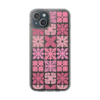 Clear Pink Hawaiian Quilt Standard