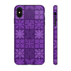 Purple Hawaiian Quilt Standard