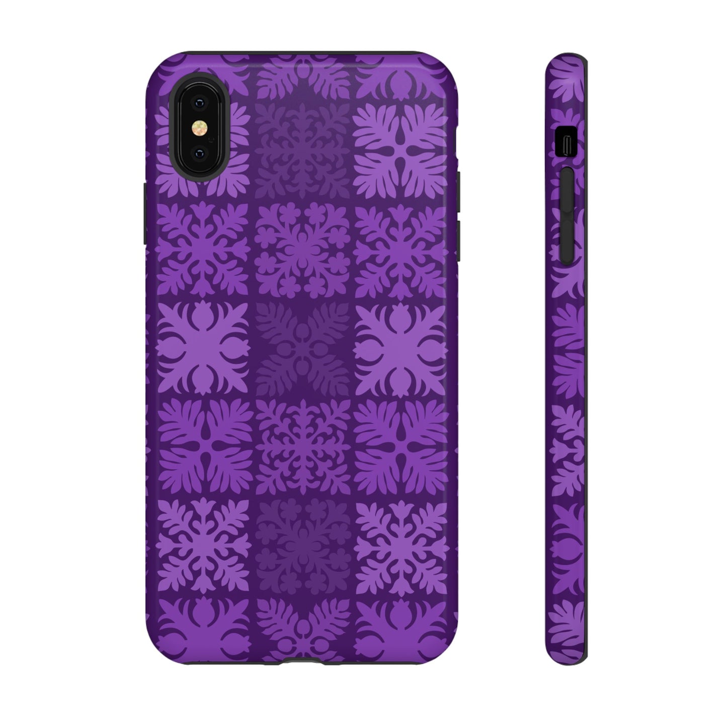 Purple Hawaiian Quilt Standard