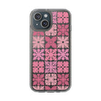Clear Pink Hawaiian Quilt Standard