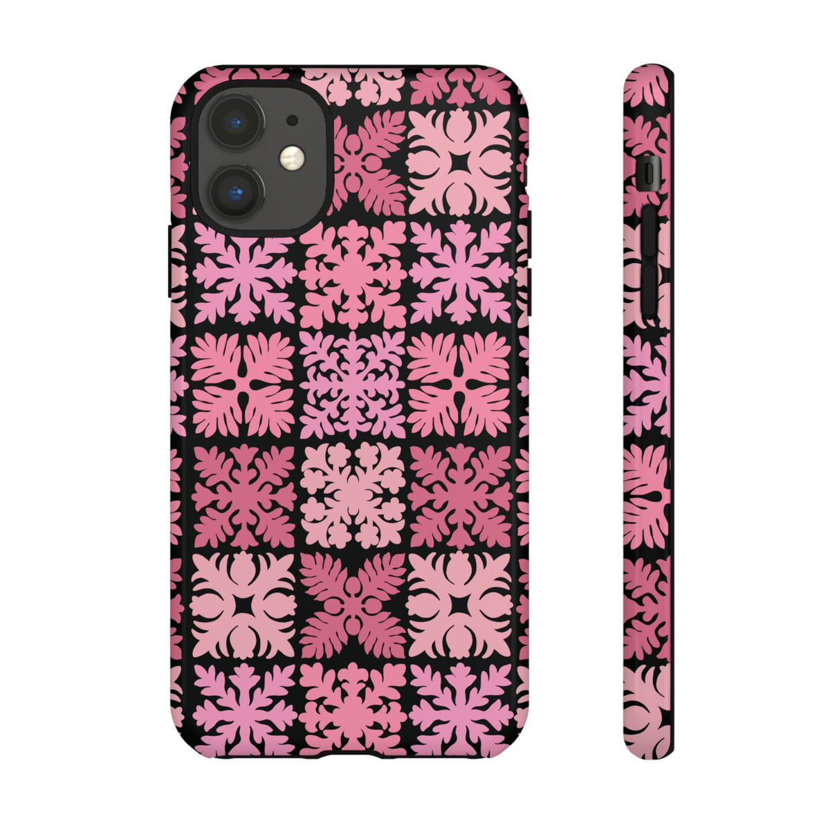 Black Hawaiian Quilt Standard