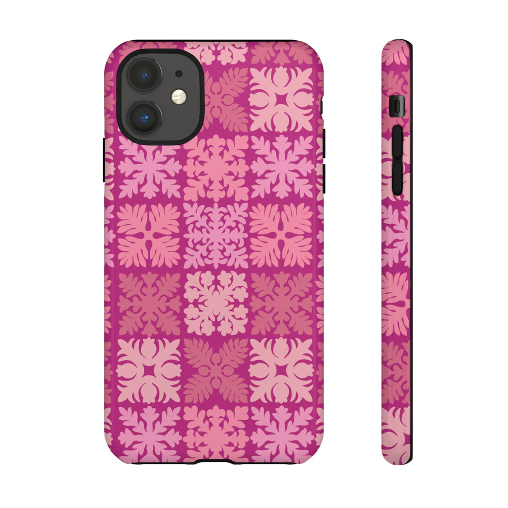 Pink Hawaiian Quilt Standard