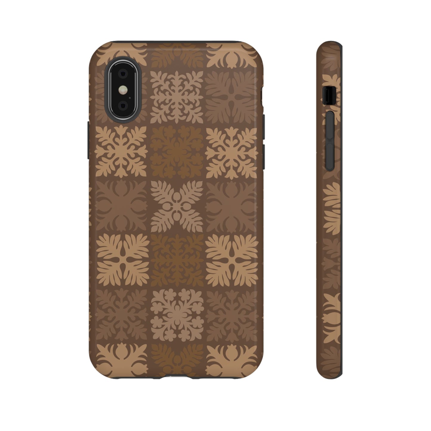 Brown Hawaiian Quilt Standard