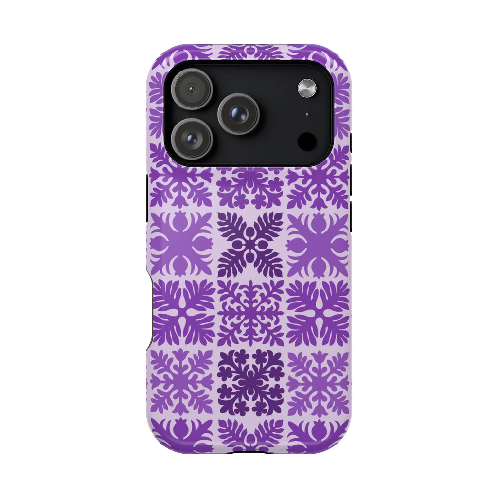 Light Purple Hawaiian Quilt MagSafe