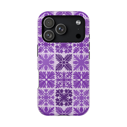 Light Purple Hawaiian Quilt MagSafe