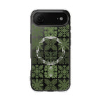 Clear Green Hawaiian Quilt MagSafe