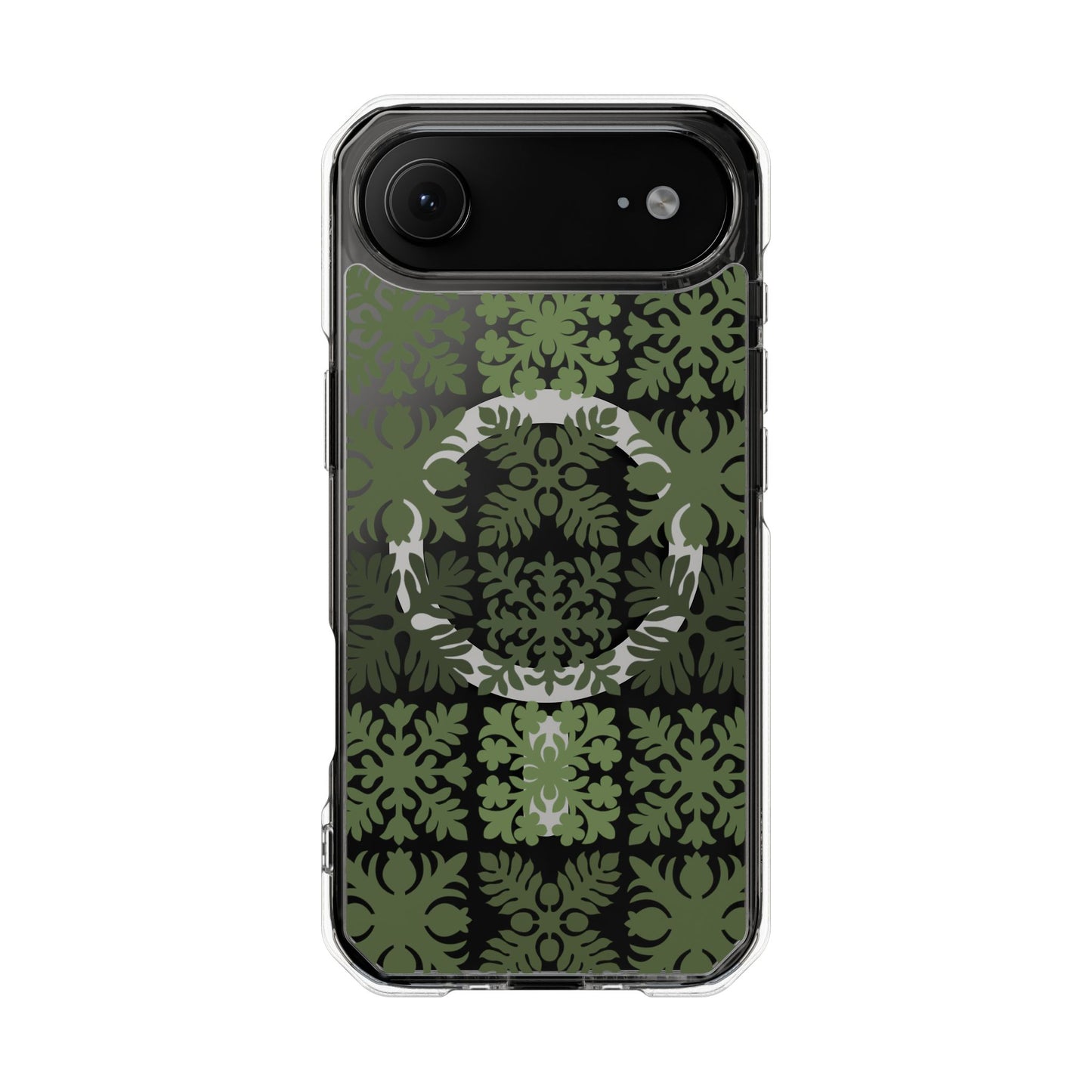 Clear Green Hawaiian Quilt MagSafe