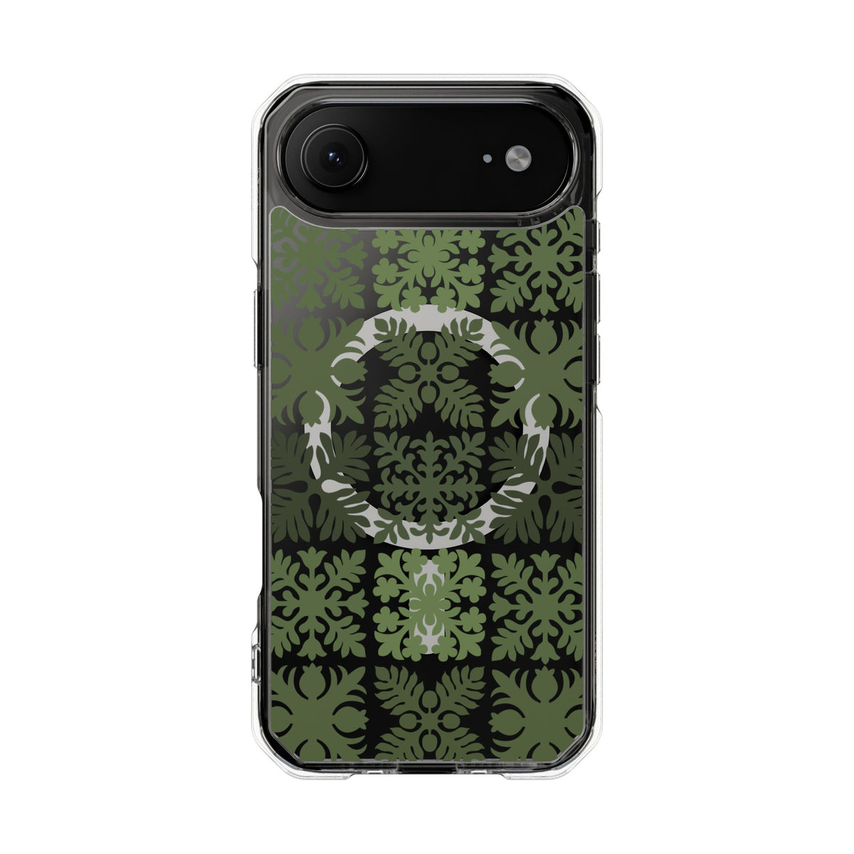 Clear Green Hawaiian Quilt MagSafe