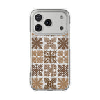 Clear Brown Hawaiian Quilt MagSafe