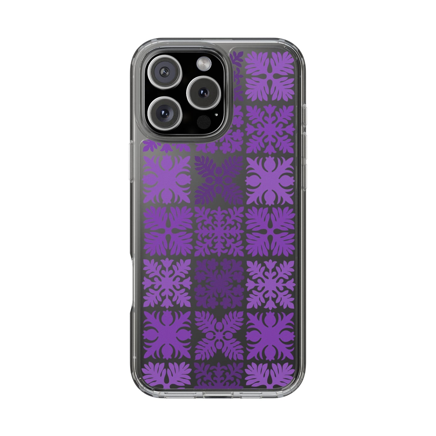 Clear Purple Hawaiian Quilt Standard