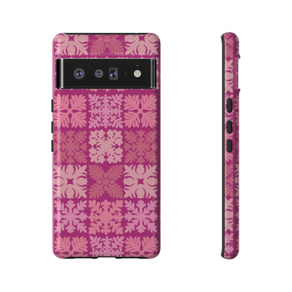 Pink Hawaiian Quilt Standard - Google Pixel