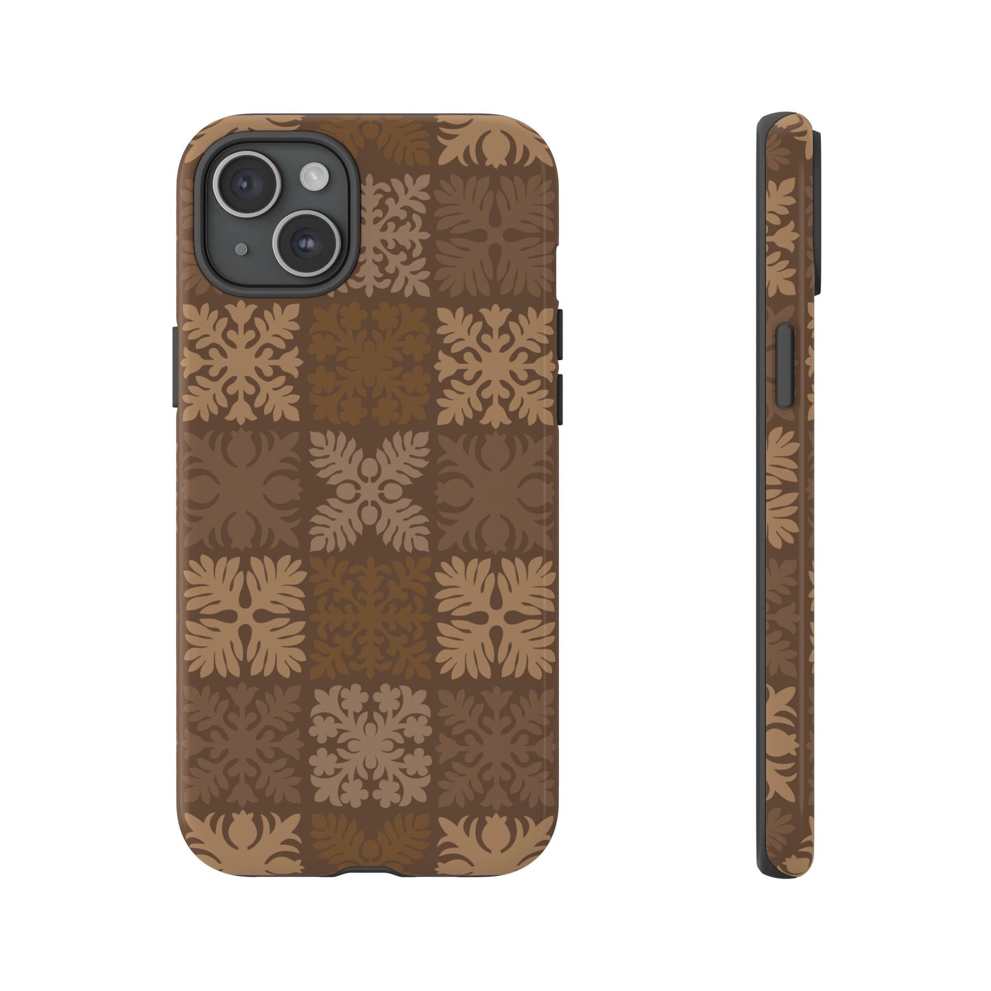 Brown Hawaiian Quilt Standard