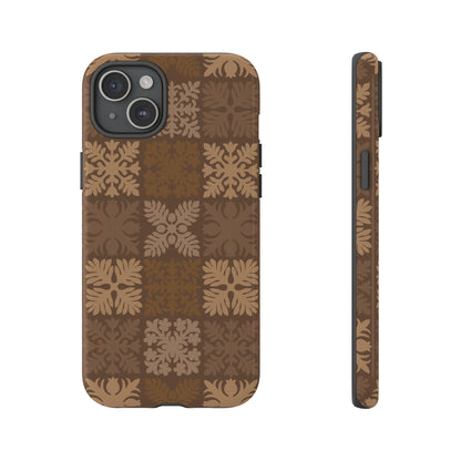 Brown Hawaiian Quilt Standard