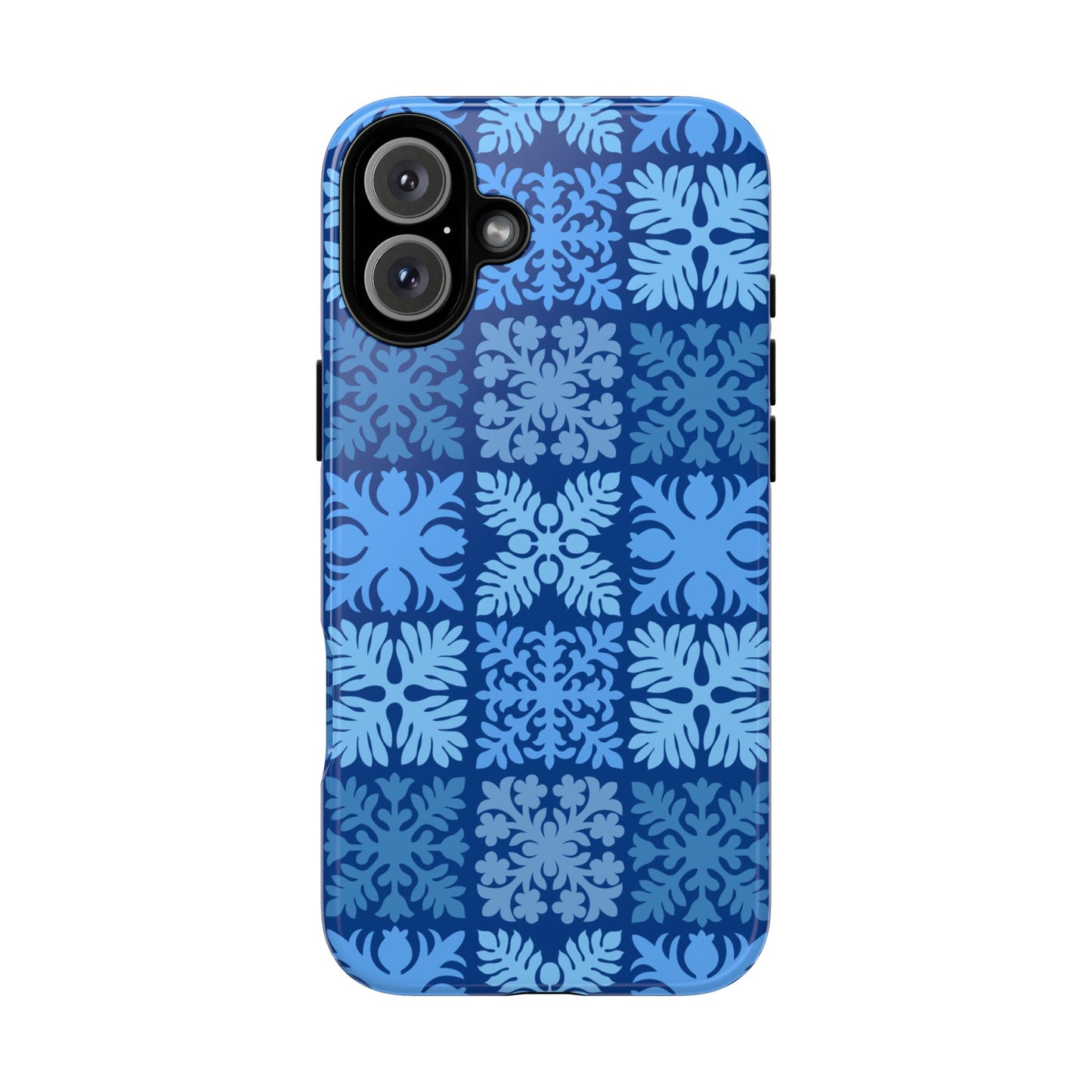 Blue Hawaiian Quilt Standard