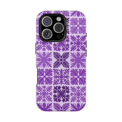 Light Purple Hawaiian Quilt MagSafe