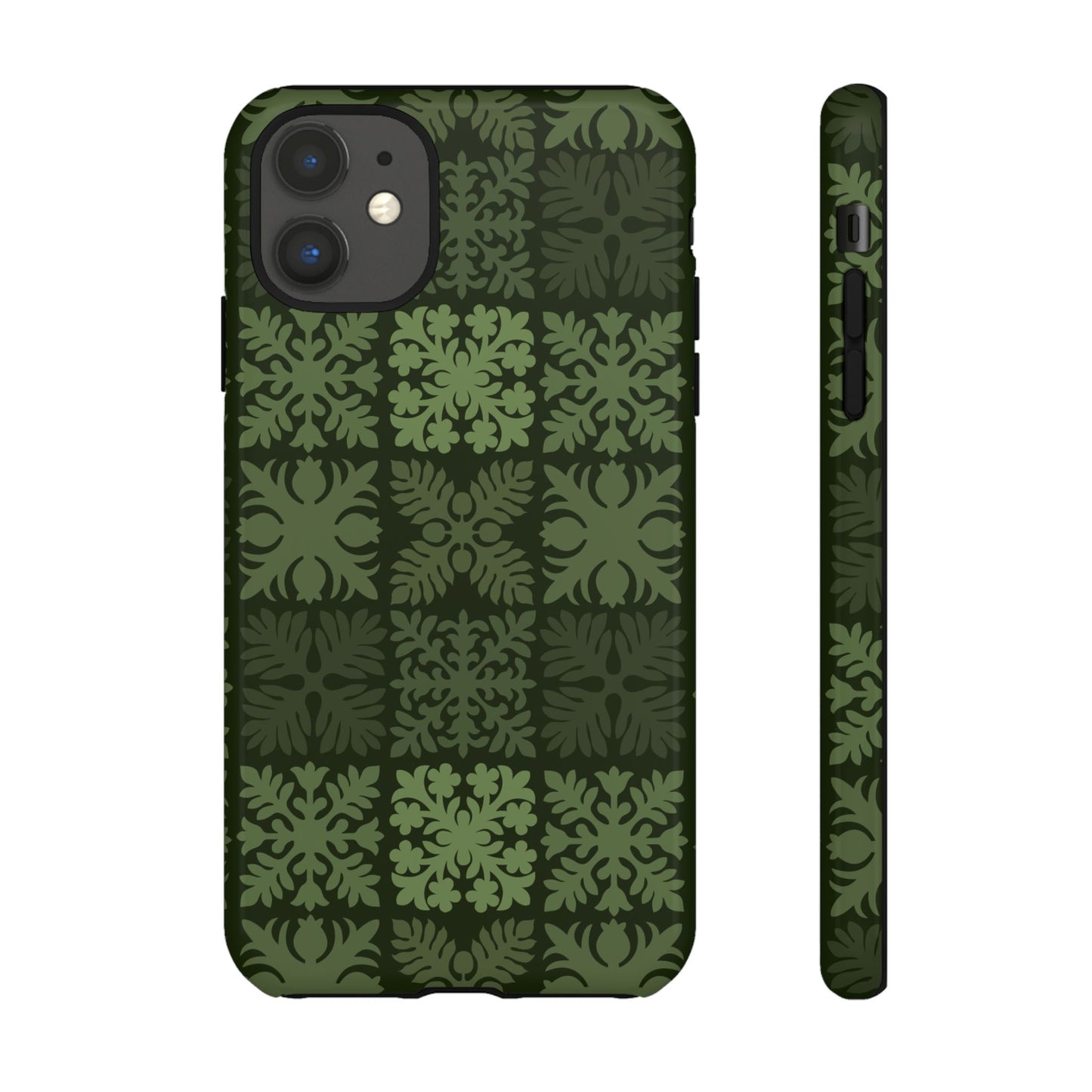 Green Hawaiian Quilt Standard