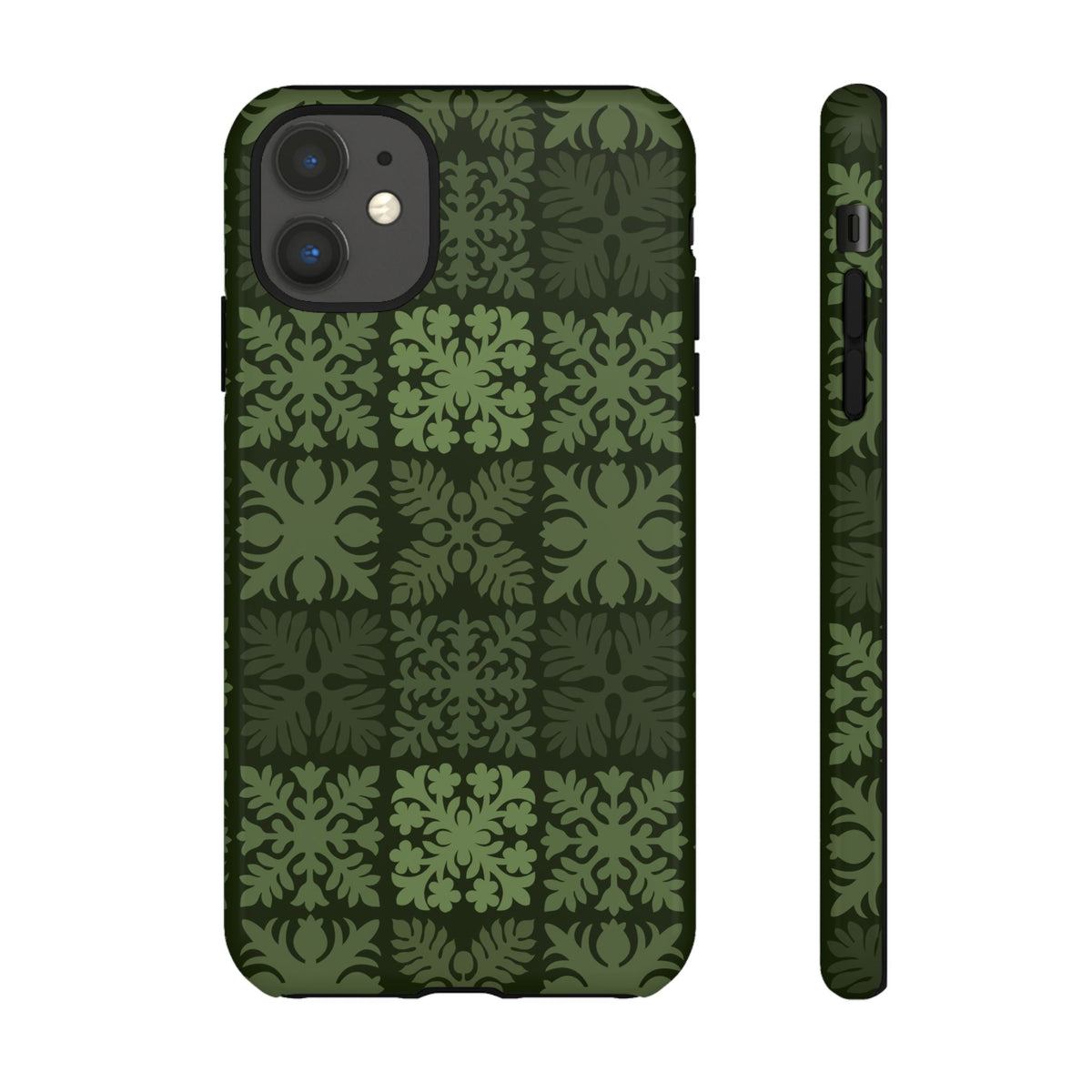 Green Hawaiian Quilt Standard