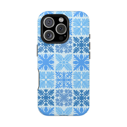 Light Blue Hawaiian Quilt MagSafe