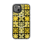 Clear Yellow Hawaiian Quilt MagSafe