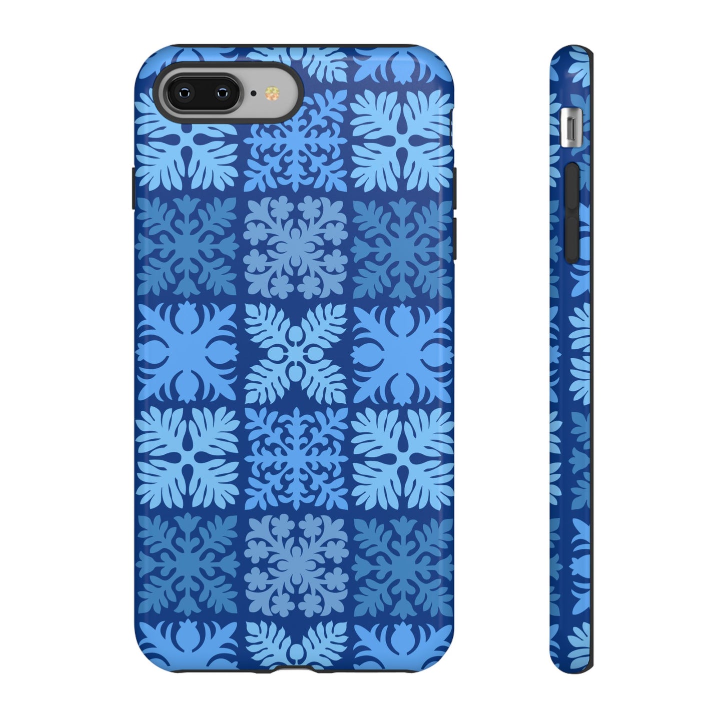 Blue Hawaiian Quilt Standard