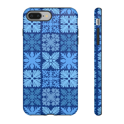 Blue Hawaiian Quilt Standard