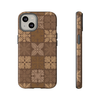 Brown Hawaiian Quilt Standard