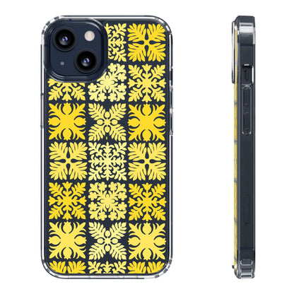 Clear Yellow Hawaiian Quilt Standard