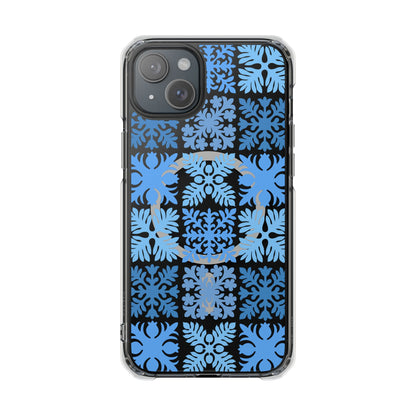 Clear Blue Hawaiian Quilt MagSafe