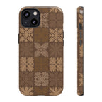 Brown Hawaiian Quilt Standard