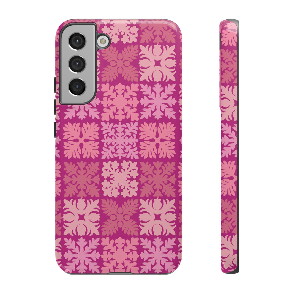 Pink Hawaiian Quilt Standard - Samsung Galaxy