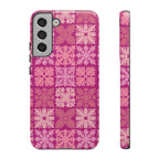 Pink Hawaiian Quilt Standard - Samsung Galaxy