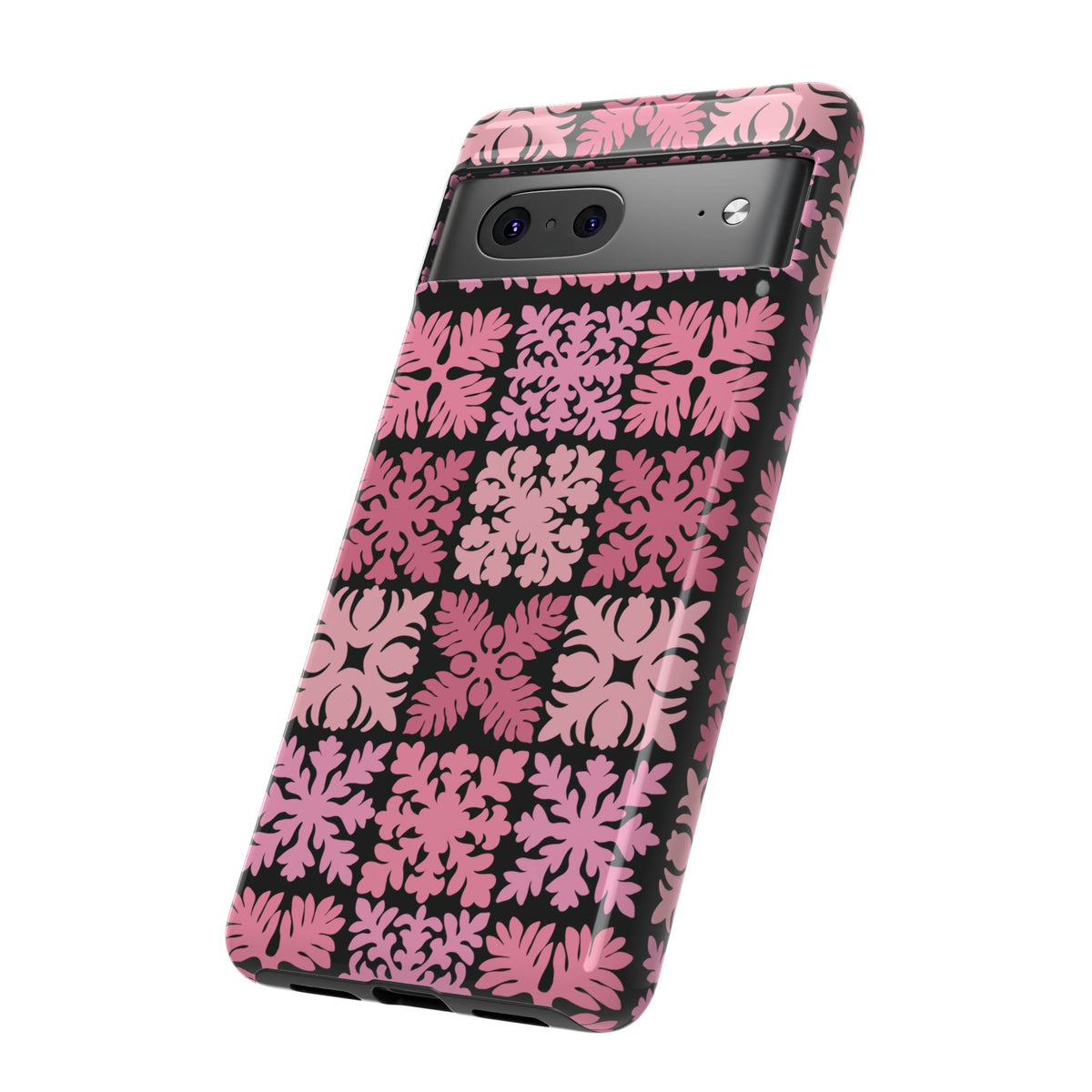 Black Hawaiian Quilt Standard - Google Pixel