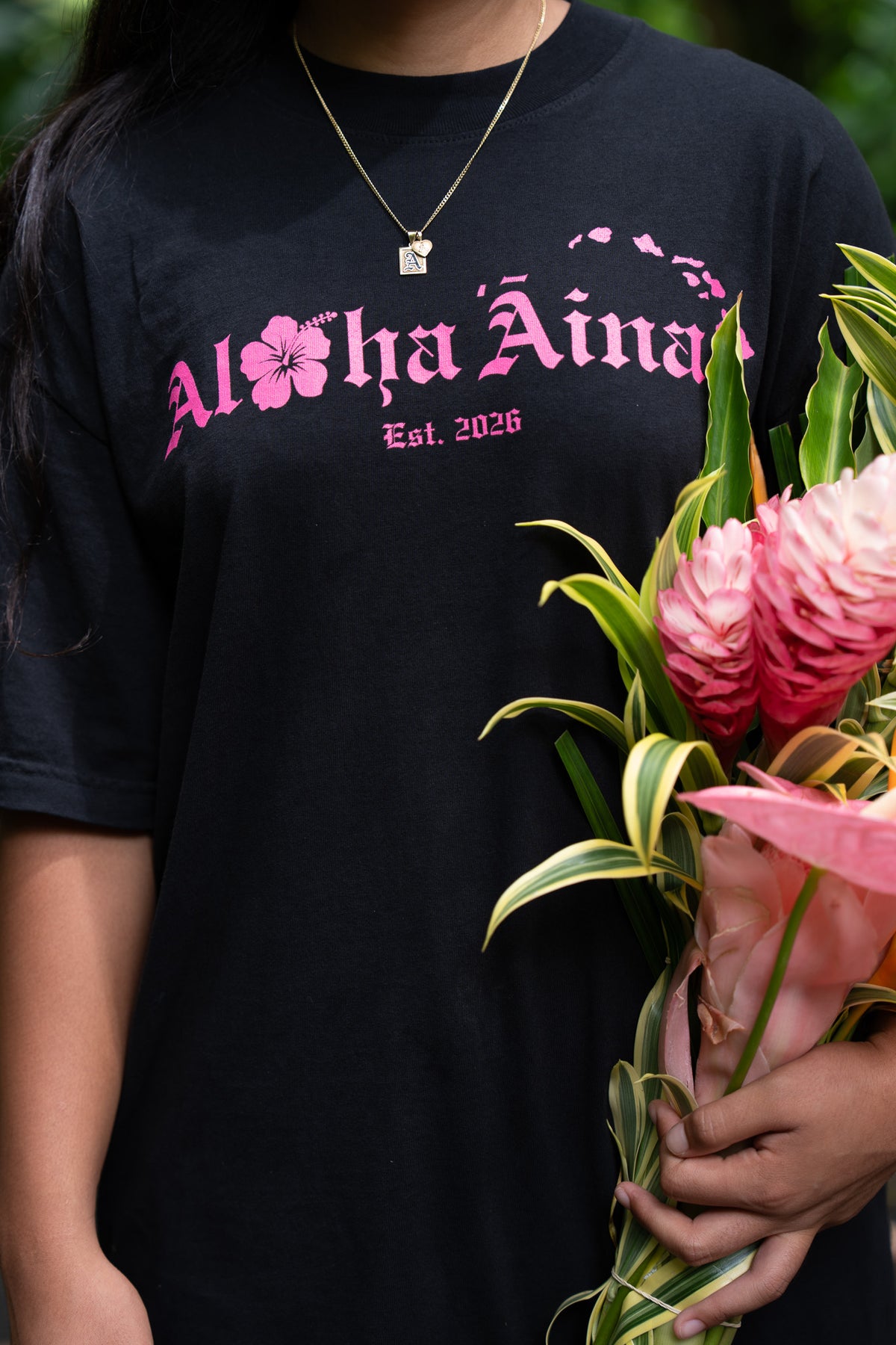 (Pre-Order) Black Aloha ʻĀina Shirt