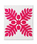 Hawaiian Quilt Bedazzled Canvas Art Kit